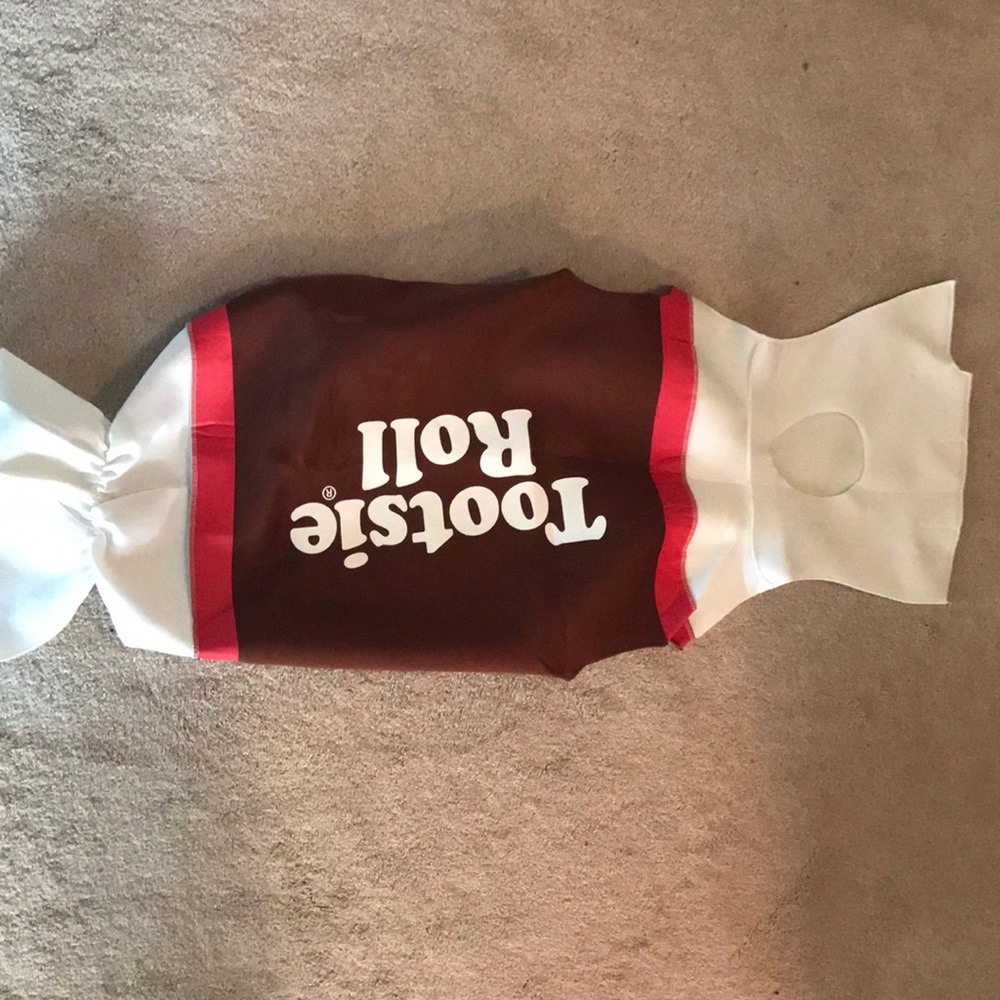 New tootsie roll Halloween costume. 7-10